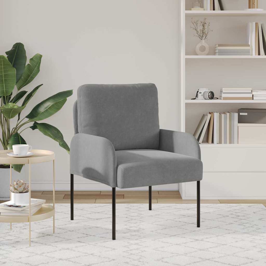 vidaXL Sofas mit Kissen 55cm Dunkelgrau Sperrholz
