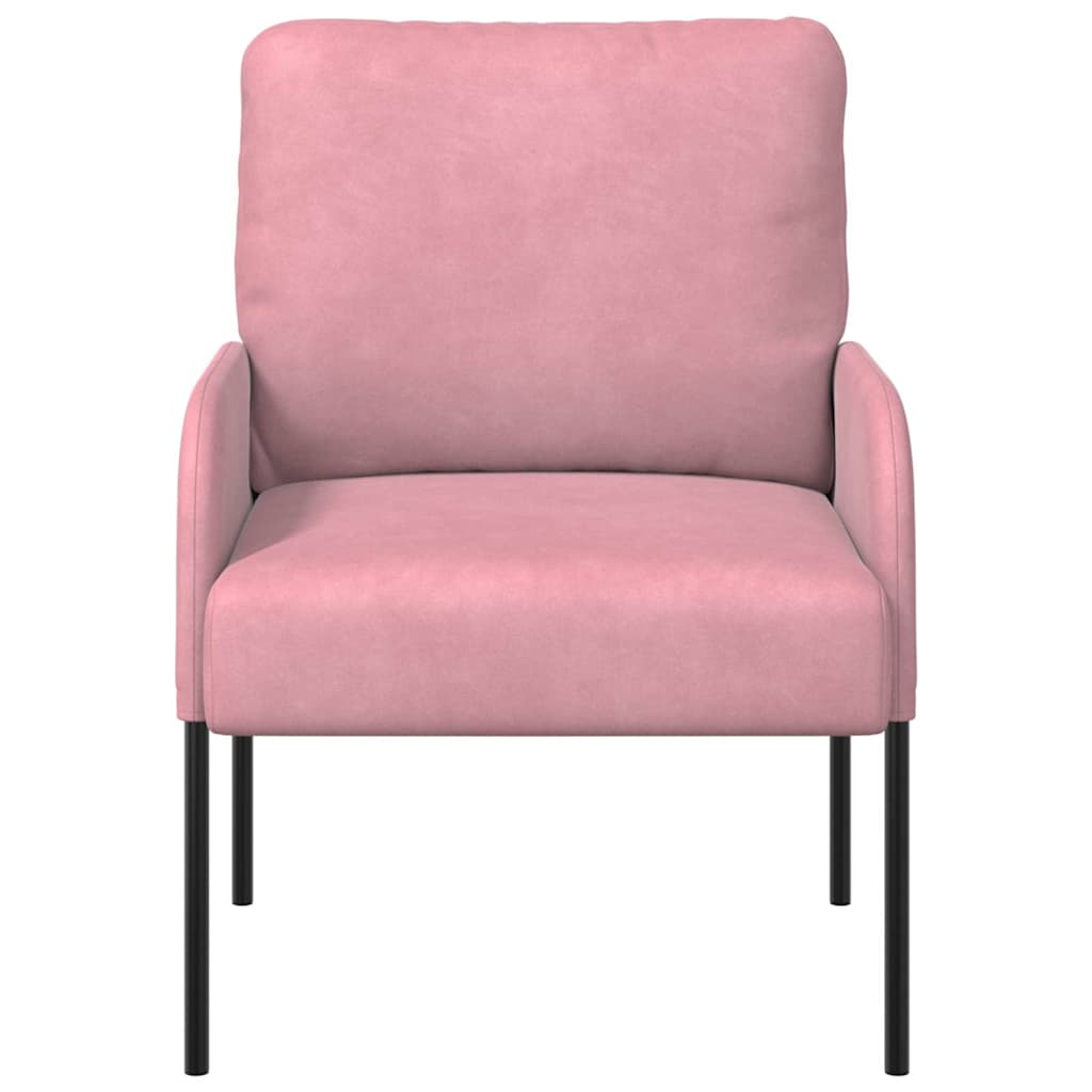 vidaXL Sofas mit Kissen 55cm Rosa Sperrholz