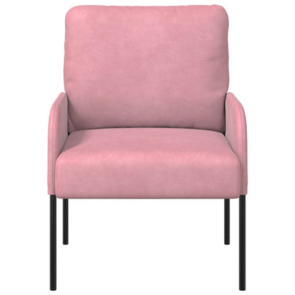 vidaXL Sofas mit Kissen 55cm Rosa Sperrholz
