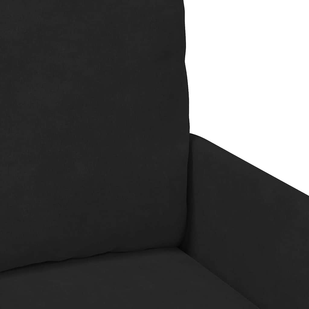 Sofas mit Kissen 55cm Schwarz Sperrholz