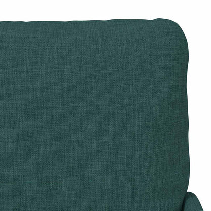 vidaXL Sofas mit Kissen 110cm Dunkelgrün Sperrholz