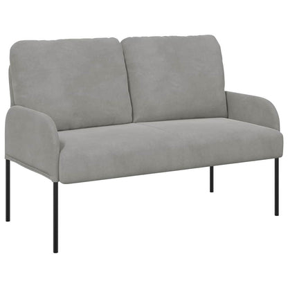 Sofas mit Kissen 110cm Hellgrau Sperrholz