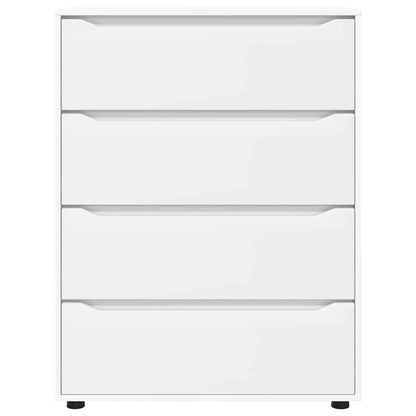 Stauraumschränke 2 pcs Weiß 80 x 48 x 105 cm Holzwerkstoff