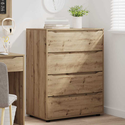 vidaXL Stauraumschränke 2 pcs Artisan-Eiche 80 x 48 x 105 cm