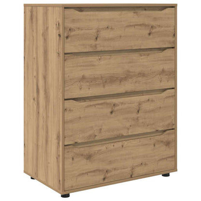 vidaXL Stauraumschränke 2 pcs Artisan-Eiche 80 x 48 x 105 cm