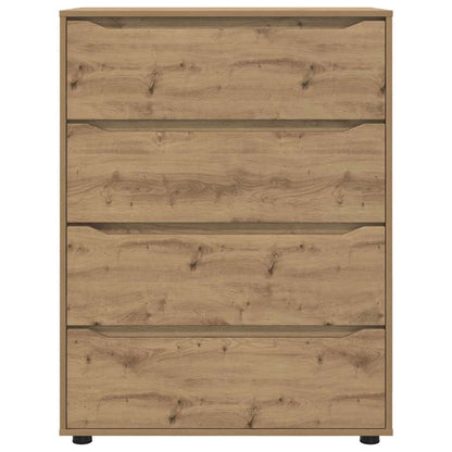 vidaXL Stauraumschränke 2 pcs Artisan-Eiche 80 x 48 x 105 cm