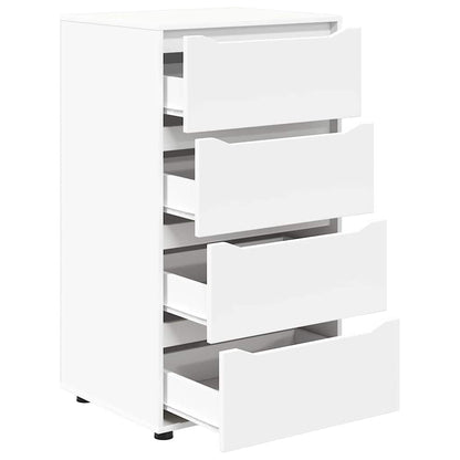 vidaXL Stauraumschränke 2 pcs Weiß 60 x 48 x 105 cm Holzwerkstoff