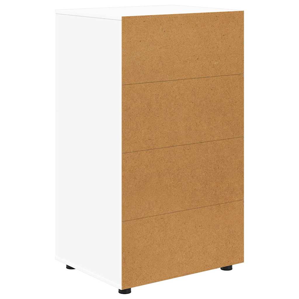 vidaXL Stauraumschränke 2 pcs Weiß 60 x 48 x 105 cm Holzwerkstoff