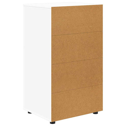 vidaXL Stauraumschränke 2 pcs Weiß 60 x 48 x 105 cm Holzwerkstoff