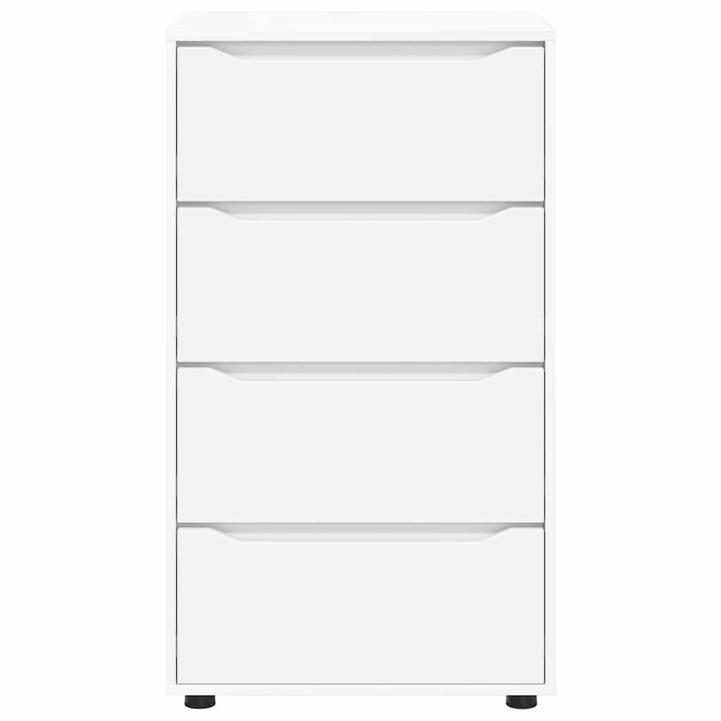 vidaXL Stauraumschränke 2 pcs Weiß 60 x 48 x 105 cm Holzwerkstoff