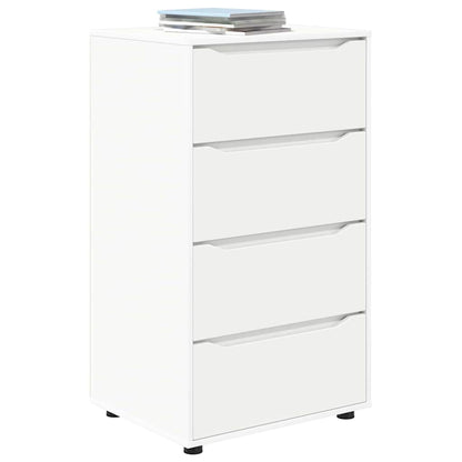 vidaXL Stauraumschränke 2 pcs Weiß 60 x 48 x 105 cm Holzwerkstoff