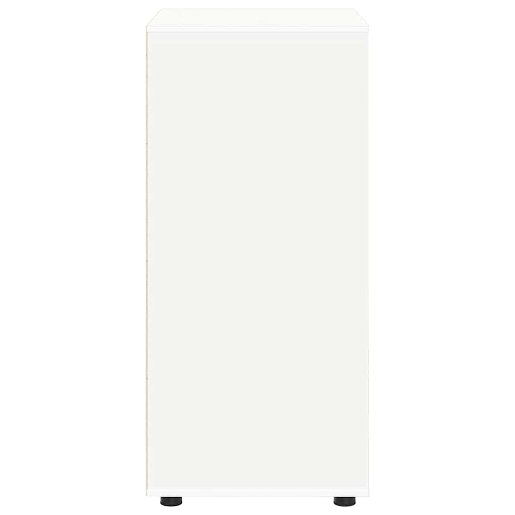 vidaXL Stauraumschränke 2 pcs Weiß 60 x 48 x 105 cm Holzwerkstoff