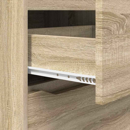 vidaXL Stauraumschränke 2 pcs Sonoma-Eiche 60 x 48 x 105 cm