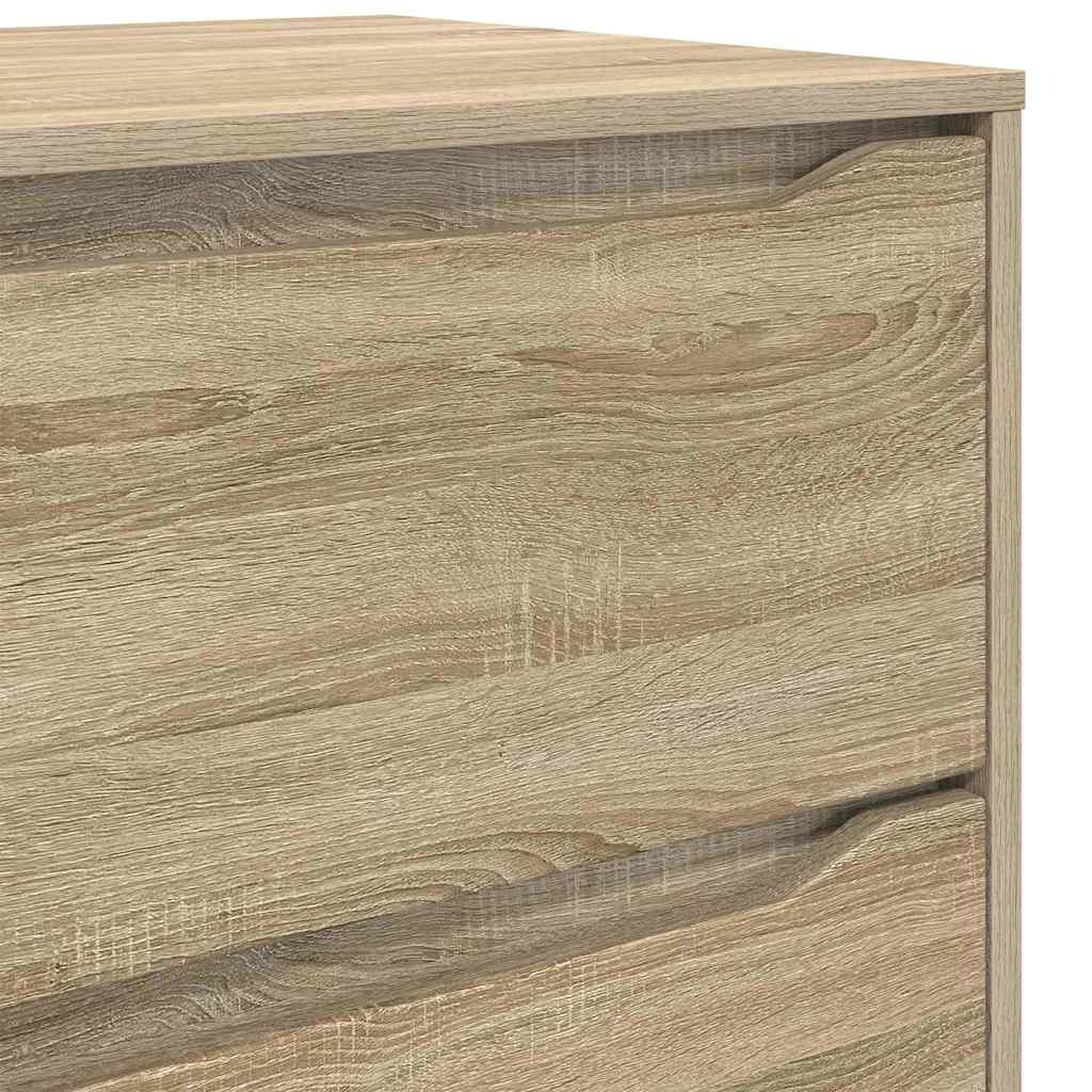 vidaXL Stauraumschränke 2 pcs Sonoma-Eiche 60 x 48 x 105 cm