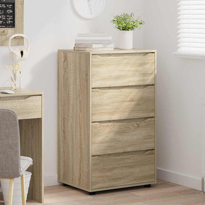 vidaXL Stauraumschränke 2 pcs Sonoma-Eiche 60 x 48 x 105 cm