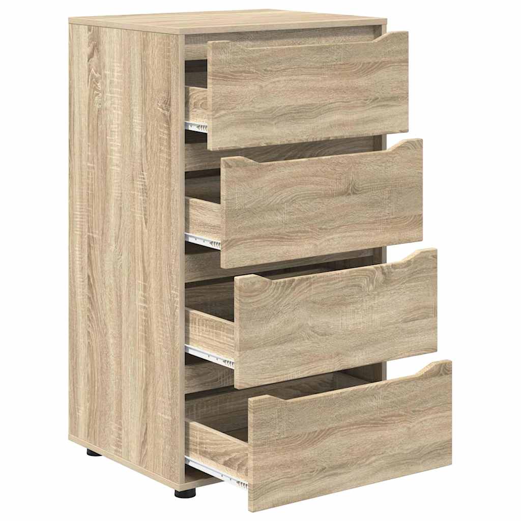 vidaXL Stauraumschränke 2 pcs Sonoma-Eiche 60 x 48 x 105 cm