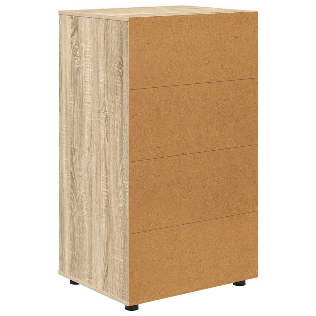vidaXL Stauraumschränke 2 pcs Sonoma-Eiche 60 x 48 x 105 cm