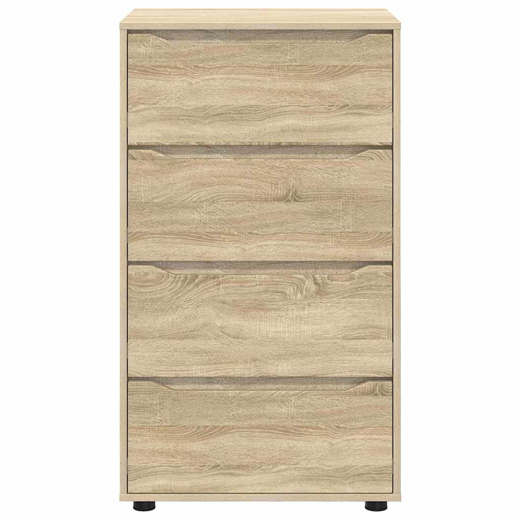 vidaXL Stauraumschränke 2 pcs Sonoma-Eiche 60 x 48 x 105 cm