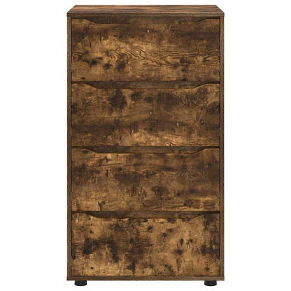 Stauraumschränke 2 pcs Geräucherte Eiche 60 x 48 x 105 cm