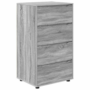 vidaXL Stauraumschränke 2 pcs Graues Sonoma 60 x 48 x 105 cm