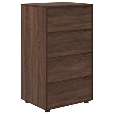 vidaXL Stauraumschränke 2 pcs Braun Eichen-Optik 60 x 48 x 105 cm