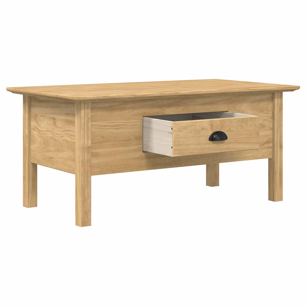 Couchtisch BODO Honigbraun 100 x 55 x 45,8 cm Holzwerkstoff