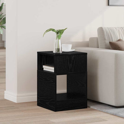 vidaXL Beistelltisch Schwarz Eichen-Optik 30,5 x 30 x 45 cm