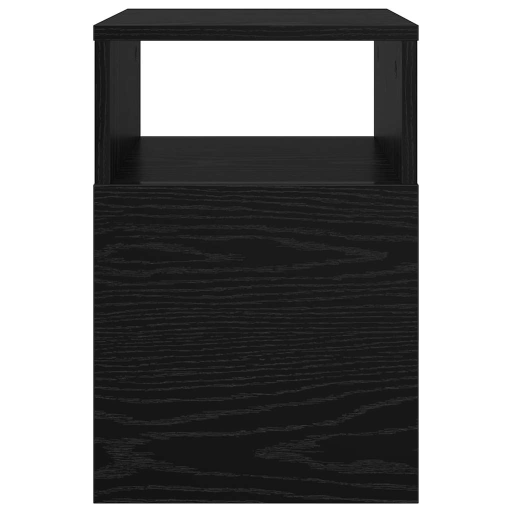 vidaXL Beistelltisch Schwarz Eichen-Optik 30,5 x 30 x 45 cm