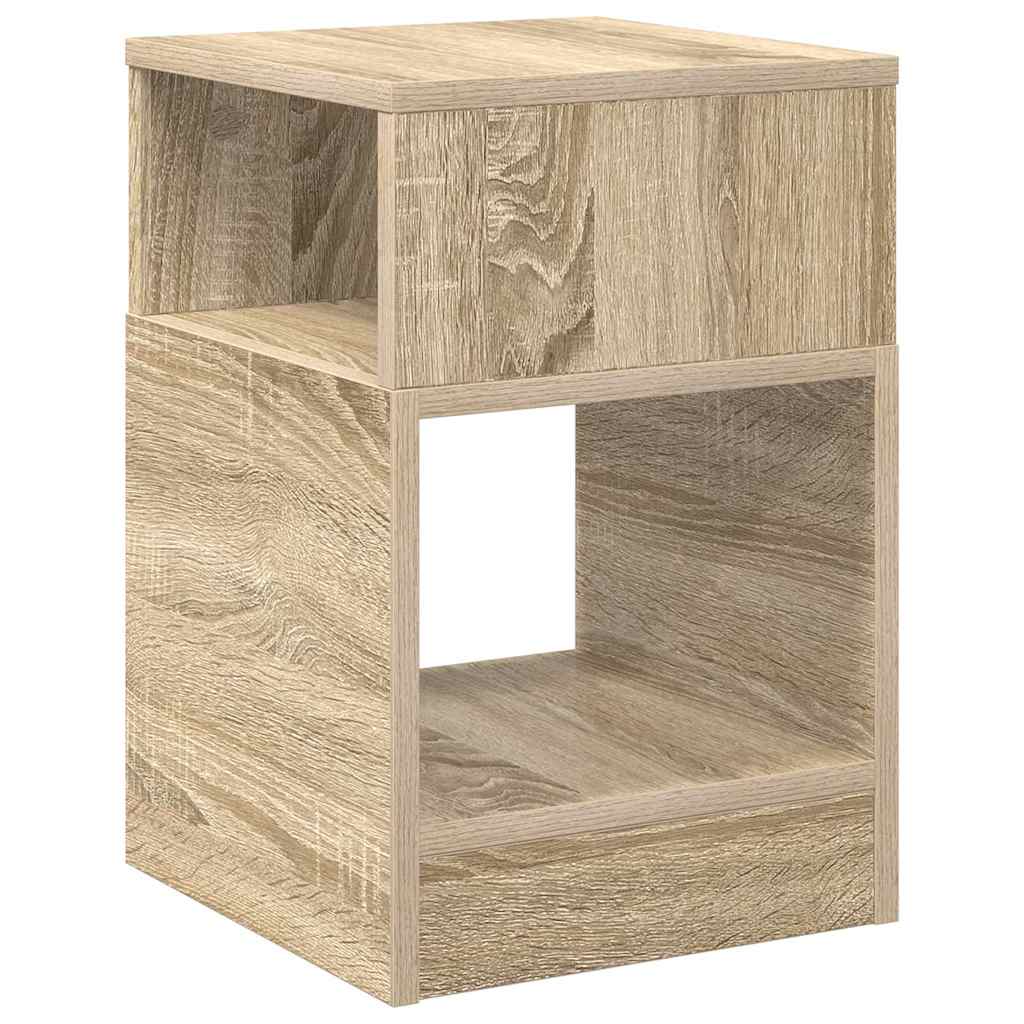 vidaXL Beistelltisch Sonoma-Eiche 30,5 x 30 x 45 cm Holzwerkstoff
