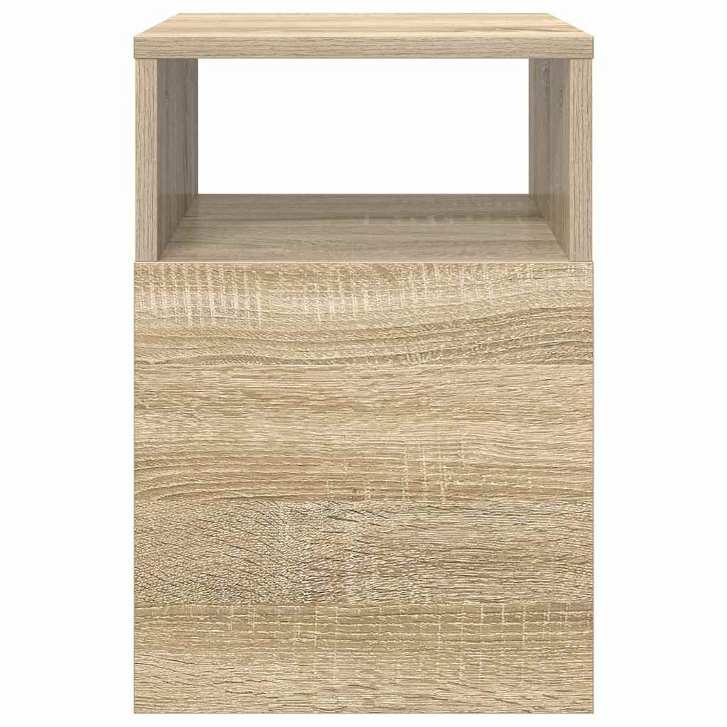 Beistelltisch 2 pcs Sonoma-Eiche 30,5 x 30 x 45 cm