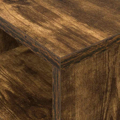 vidaXL Beistelltisch Geräucherte Eiche 30,5 x 30 x 45 cm Holzwerkstoff