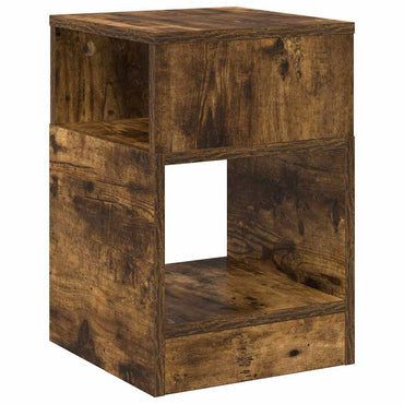 vidaXL Beistelltisch Geräucherte Eiche 30,5 x 30 x 45 cm Holzwerkstoff