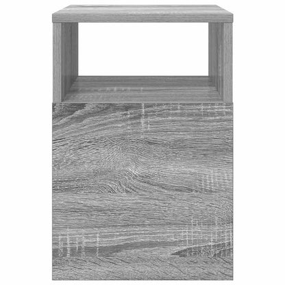 vidaXL Beistelltisch 2 pcs Graues Sonoma 30,5 x 30 x 45 cm