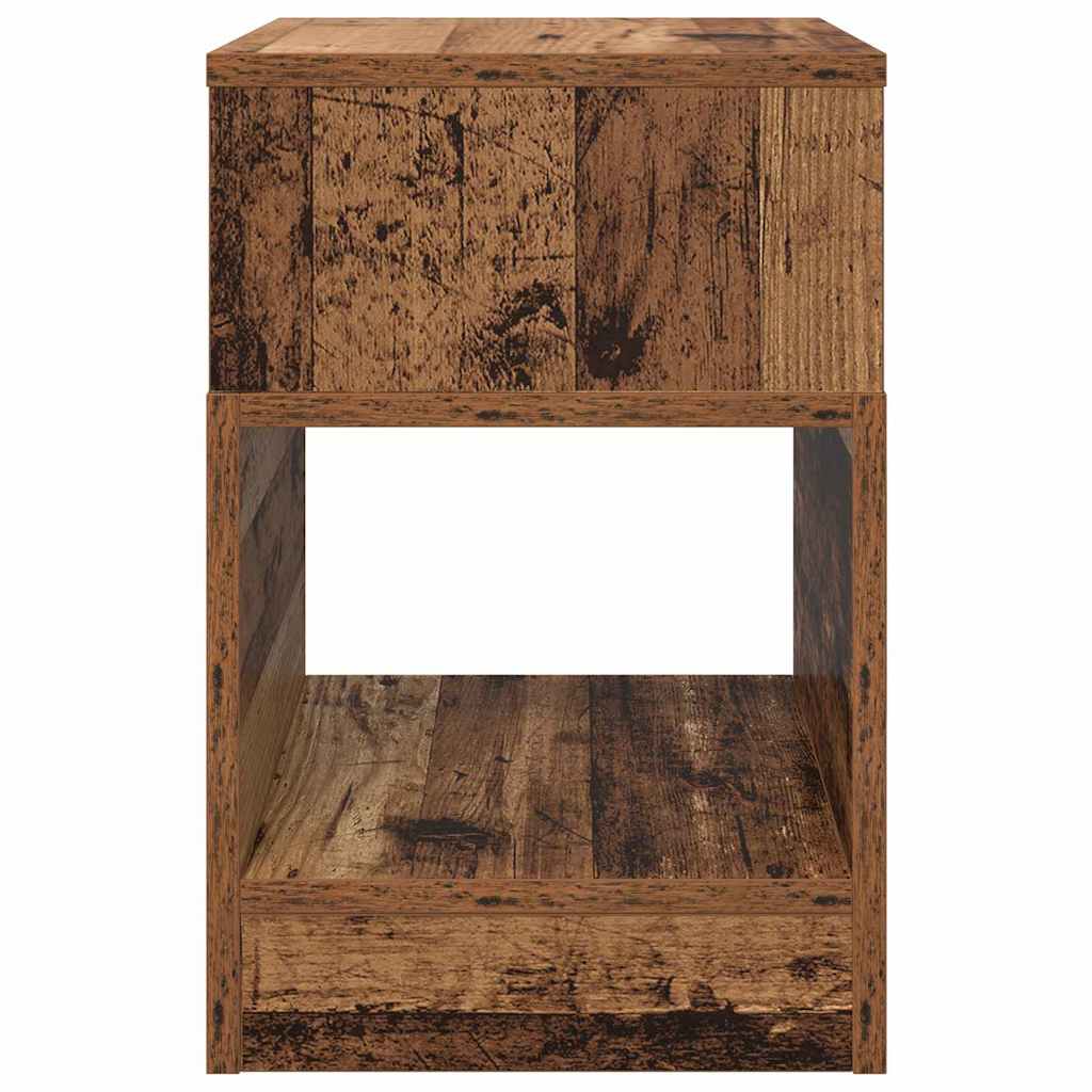 vidaXL Beistelltisch Altholz 30,5 x 30 x 45 cm Holzwerkstoff