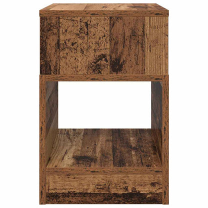 vidaXL Beistelltisch Altholz 30,5 x 30 x 45 cm Holzwerkstoff