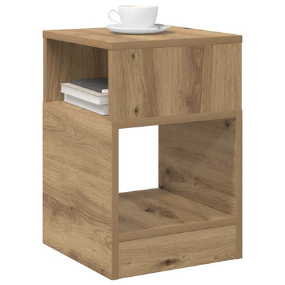 vidaXL Beistelltisch Artisan-Eiche 30,5 x 30 x 45 cm Holzwerkstoff