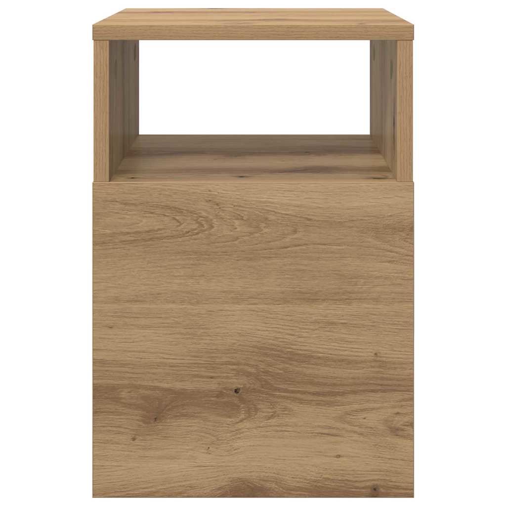 vidaXL Beistelltisch Artisan-Eiche 30,5 x 30 x 45 cm Holzwerkstoff
