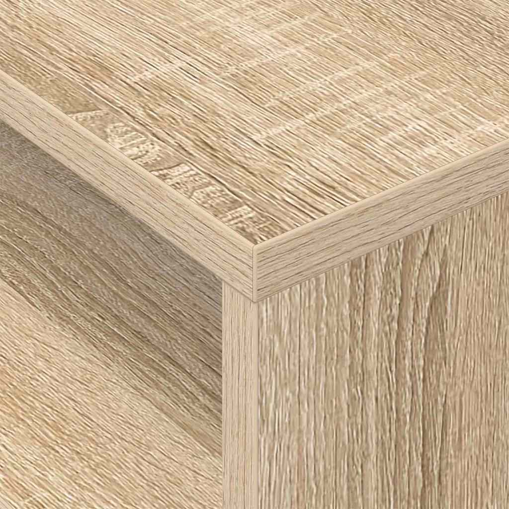 vidaXL Beistelltisch Sonoma-Eiche 40,5 x 40 x 45 cm Holzwerkstoff