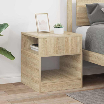 vidaXL Beistelltisch Sonoma-Eiche 40,5 x 40 x 45 cm Holzwerkstoff