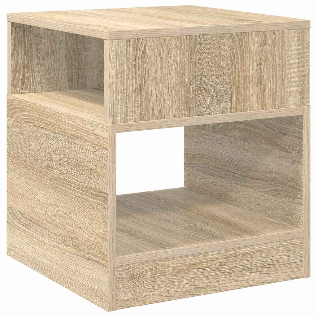 vidaXL Beistelltisch Sonoma-Eiche 40,5 x 40 x 45 cm Holzwerkstoff