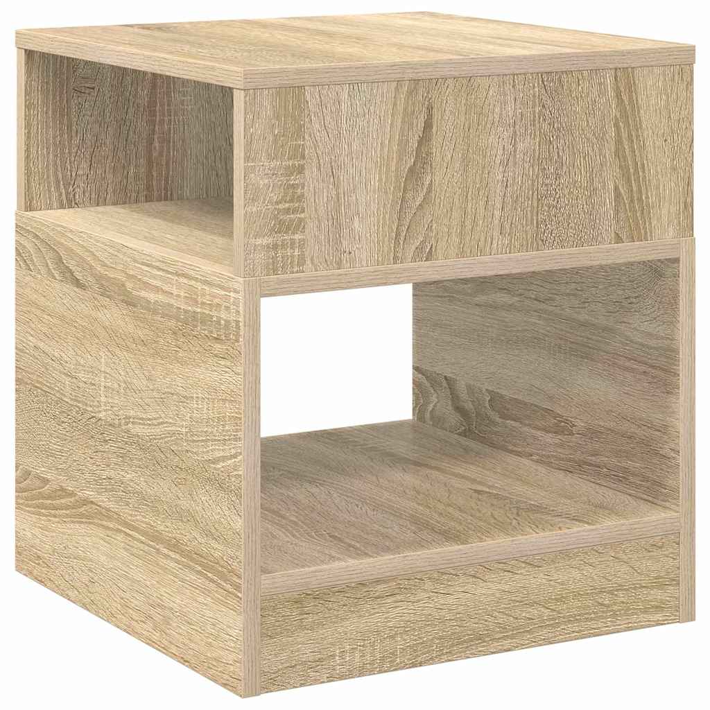 vidaXL Beistelltisch Sonoma-Eiche 40,5 x 40 x 45 cm Holzwerkstoff
