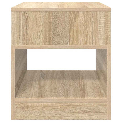 vidaXL Beistelltisch Sonoma-Eiche 40,5 x 40 x 45 cm Holzwerkstoff