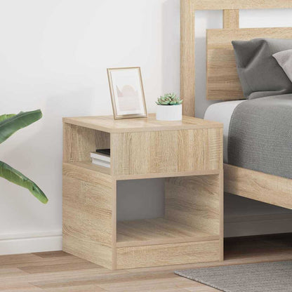 Beistelltisch 2 pcs Sonoma-Eiche 40,5 x 40 x 45 cm