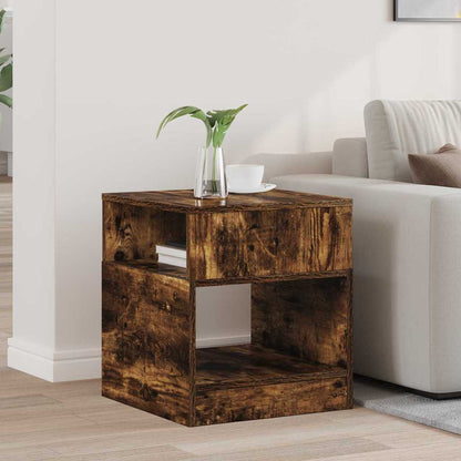 vidaXL Beistelltisch Geräucherte Eiche 40,5 x 40 x 45 cm Holzwerkstoff