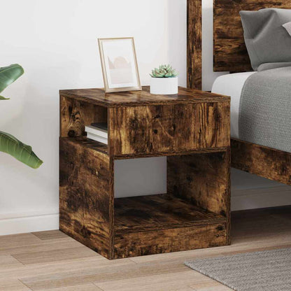 vidaXL Beistelltisch Geräucherte Eiche 40,5 x 40 x 45 cm Holzwerkstoff