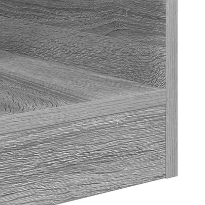 vidaXL Beistelltisch Graues Sonoma 40,5 x 40 x 45 cm Holzwerkstoff