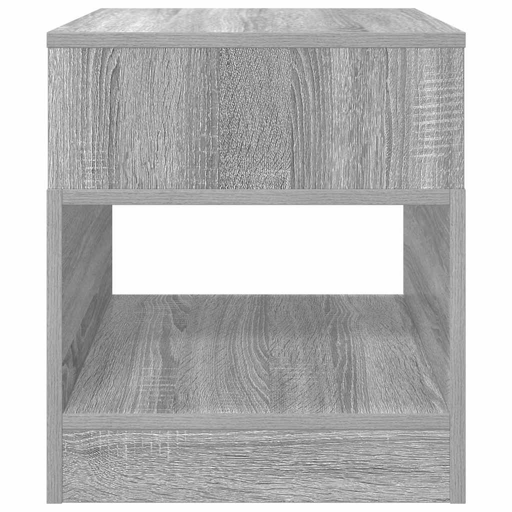 vidaXL Beistelltisch Graues Sonoma 40,5 x 40 x 45 cm Holzwerkstoff