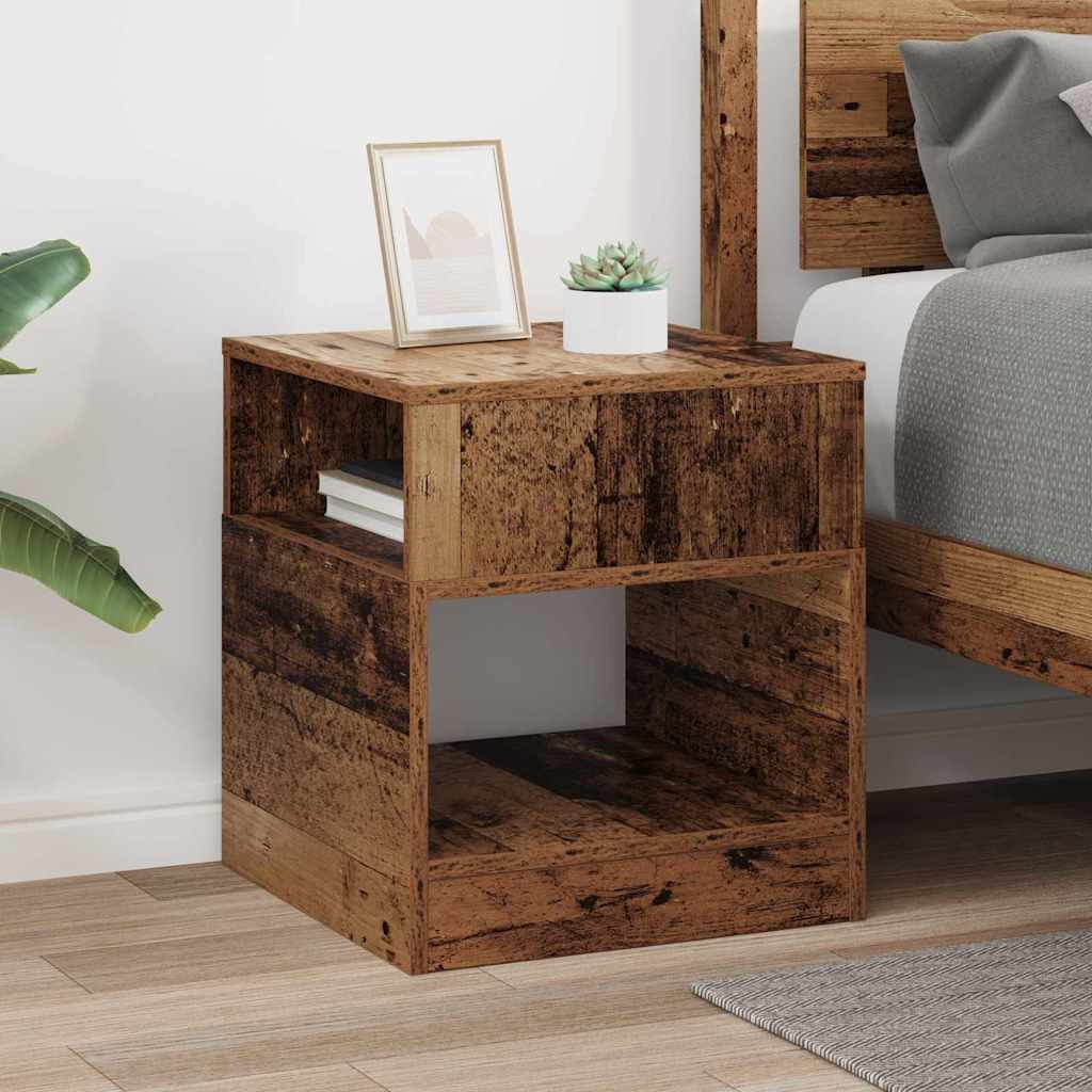 Beistelltisch Altholz 40,5 x 40 x 45 cm Holzwerkstoff