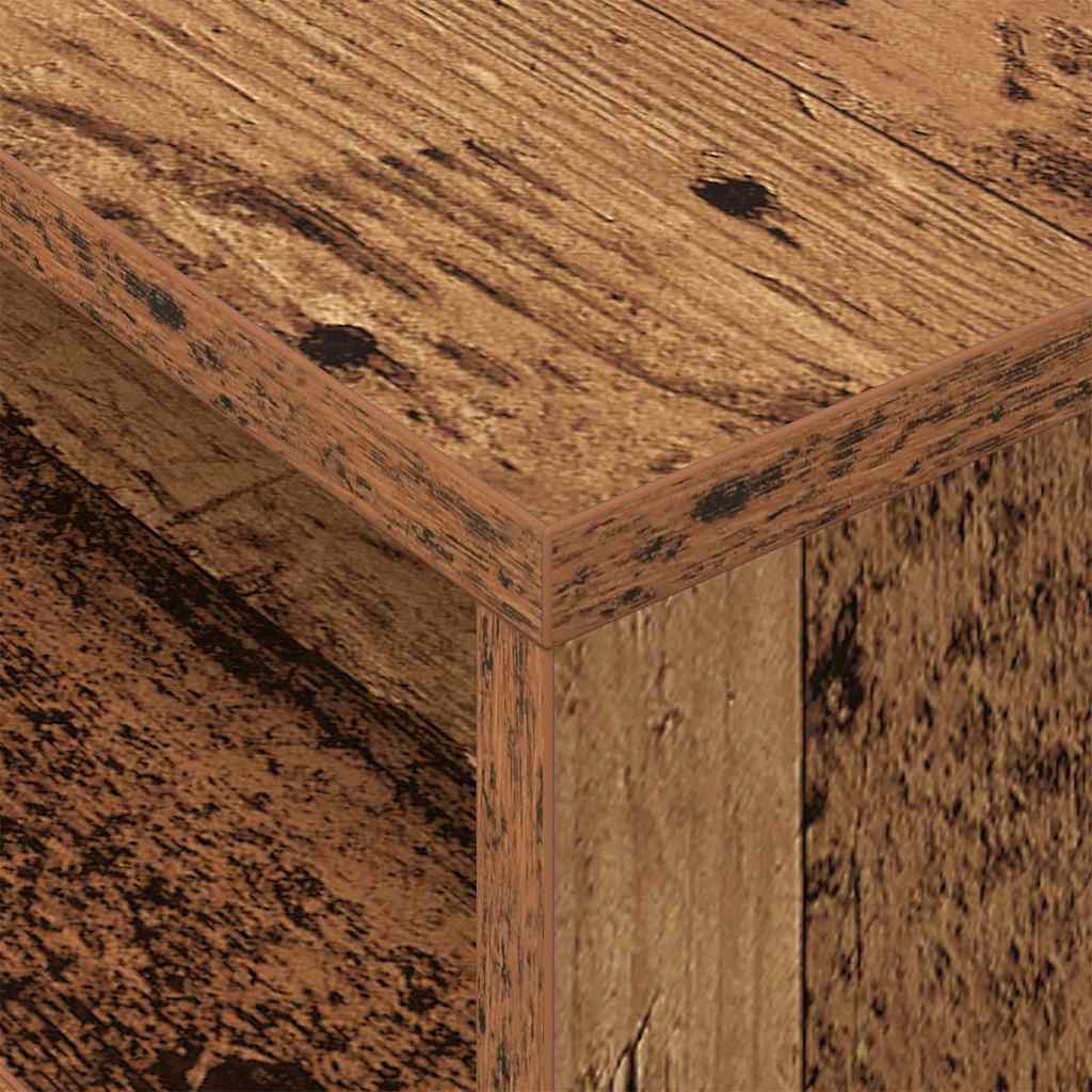 vidaXL Beistelltisch 2 pcs Altholz 40,5 x 40 x 45 cm Holzwerkstoff