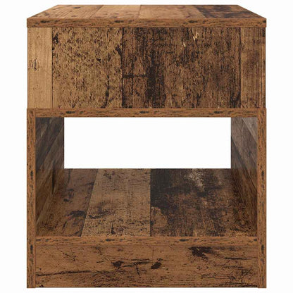 vidaXL Beistelltisch 2 pcs Altholz 40,5 x 40 x 45 cm Holzwerkstoff